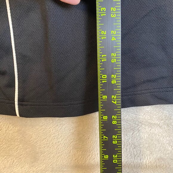 Oakley Mens Shirt XL With Yellow Accent Black & White Short Sleeve - Picture 3 of 11